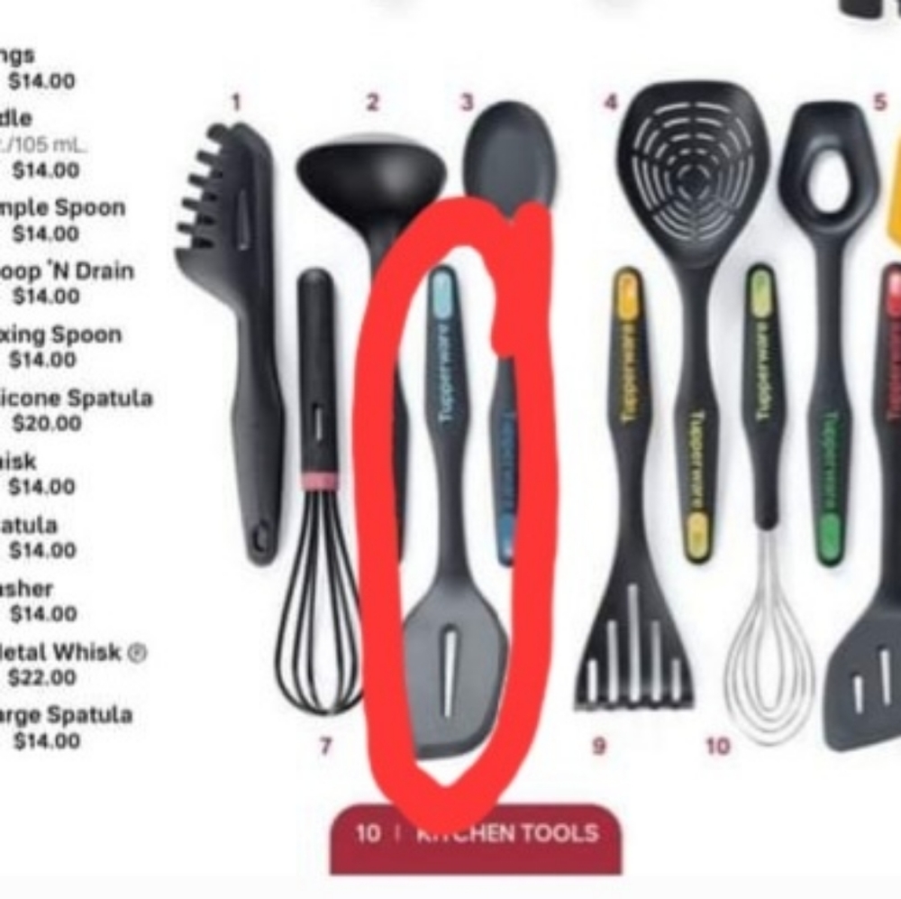 Tupperware spatula
